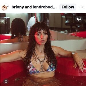 New!! Londre x Briony collab Floral and snake print Bikini